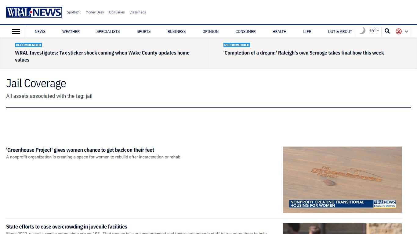 Jail Coverage - WRAL